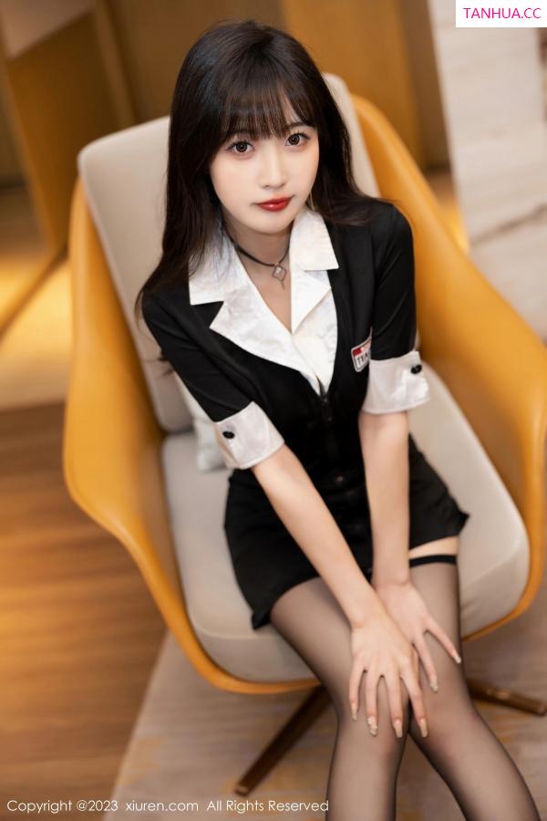林星阑  [XiuRen]高清写真图 2023.06.16 No.6931 林星阑 黑丝美腿第2张图片